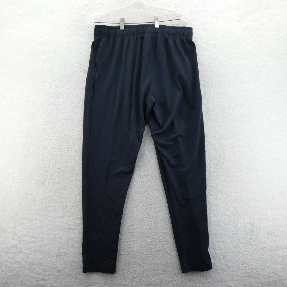 League Joggers Mens Large Breckenridge Navy‎ Blue Athletic Training Pants NWT